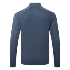 Adidas Statement 1/4 Zip Golf Sweater 11 Adidas Statement 1/4 Zip Golf Sweater -Calla Golf Club Shop Adidas AW22 Fleece Quarter Zip Pullover HT1322 SWADI313 Crew Navy Back