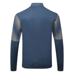 Adidas Statement Golf Sweater 5 Adidas Statement Golf Sweater -Calla Golf Club Shop Adidas AW22 Statement Long Sleeve Midlayer HF6582 SWADI357 S Crew Navy Back