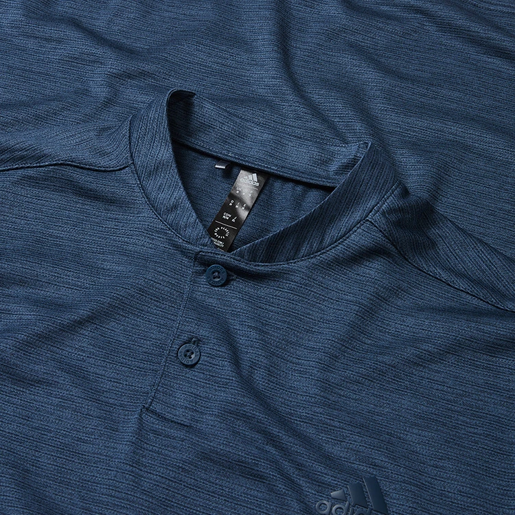 Adidas Texture Stripe Golf Polo Shirt 2 Adidas Texture Stripe Golf Polo Shirt - Image 2