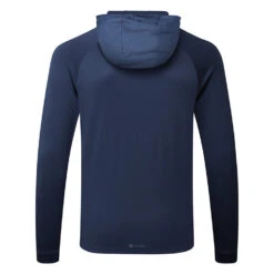 Adidas 3 Stripe COLD.RDY Golf Hoodie 11 Adidas 3 Stripe COLD.RDY Golf Hoodie -Calla Golf Club Shop Adidas AW22 Three Stripe Cold.Rdy Hoodie HS4813 SWADI318 Collegiate Navy Back