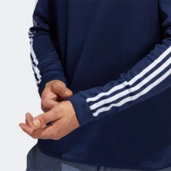 Adidas 3 Stripe COLD.RDY Golf Hoodie 13 Adidas 3 Stripe COLD.RDY Golf Hoodie -Calla Golf Club Shop Adidas AW22 Three Stripe Cold.Rdy Hoodie HS4813 SWADI318 Collegiate Navy Model 2