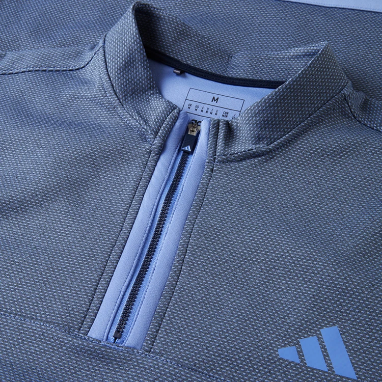 Adidas Microdot 1/4 Zip Golf Sweater 2 Adidas Microdot 1/4 Zip Golf Sweater - Image 2