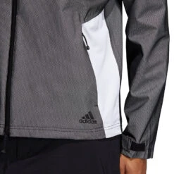 Adidas RAIN.RDY Waterproof Golf Jacket -Calla Golf Club Shop Adidas AW20 RAIN.RDY Waterproof Jacket FR1407 Code WJADI073 Black Model 2