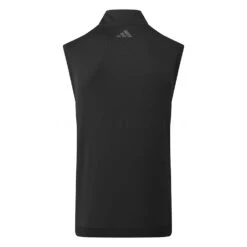 Adidas Elevated 1/4 Zip Golf Vest 5 Adidas Elevated 1/4 Zip Golf Vest -Calla Golf Club Shop Adidas Elevated 1 4 Zip Golf Vest Black IB4542 Back