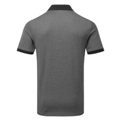 Adidas No Show Golf Polo Shirt -Calla Golf Club Shop Adidas SS23 No Show Polo HR7971 SHADI706 Black Back