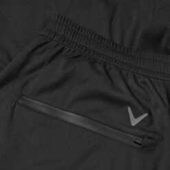 Callaway Stormlite Waterproof Golf Pants -Calla Golf Club Shop Callaway AW21 Stormlite Waterproof Trouser CGBFB0A7 002 Code WPCAL008 M 31 Leg Caviar Detail