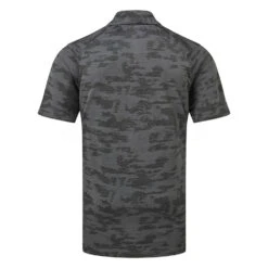 Callaway Digital Camo Jacquard Golf Polo Shirt -Calla Golf Club Shop Callaway AW22 Digital Camo Jacquard Polo Shirt CGKFC037 003 SHCAL235 XXL Black Heather Back