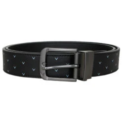 Callaway Chev Leather Golf Belt Caviar