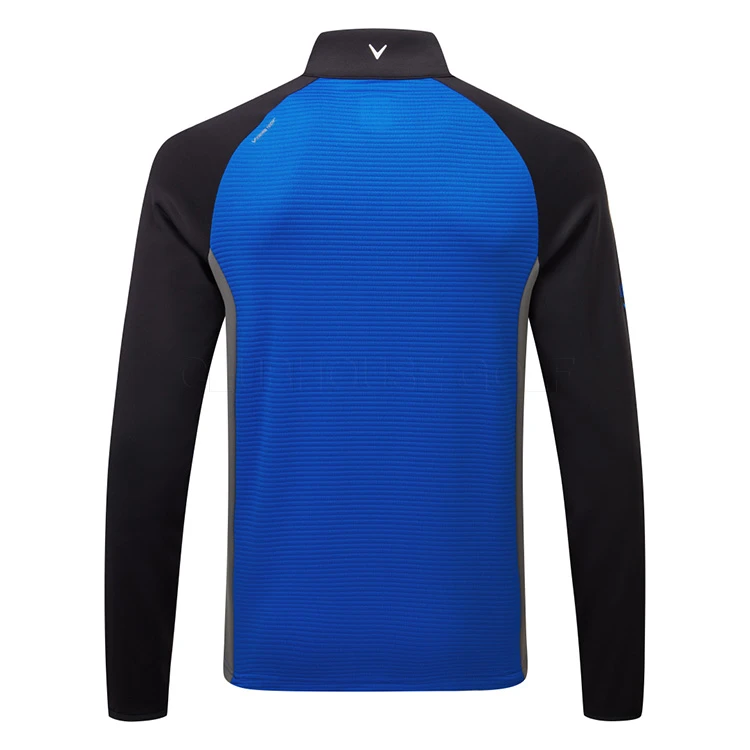 Callaway Blocked Ottoman Fleece 1/4 Zip Golf Sweater 3 Callaway Blocked Ottoman Fleece 1/4 Zip Golf Sweater - Image 3
