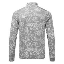 Callaway Camo 1/4 Zip Golf Sweater 5 Callaway Camo 1/4 Zip Golf Sweater -Calla Golf Club Shop Callaway SS22 Camo 1 4 Zip Sweater Flinstone CGKSC0K5 075 SWCAL075 back