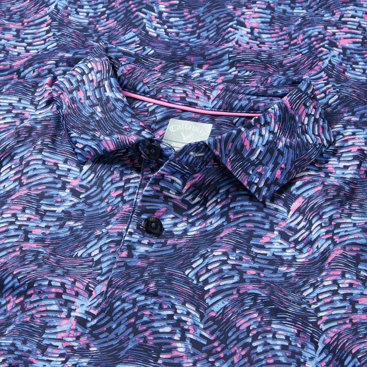 Callaway Geo Print Golf Polo Shirt 2 Callaway Geo Print Golf Polo Shirt - Image 2