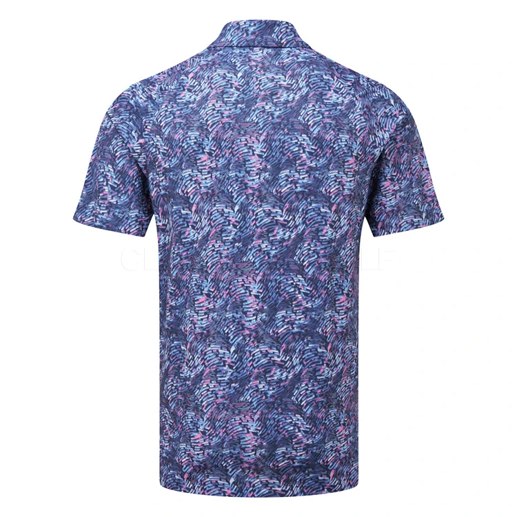 Callaway Geo Print Golf Polo Shirt 3 Callaway Geo Print Golf Polo Shirt - Image 3