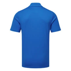 Callaway Micro Texture Golf Polo Shirt -Calla Golf Club Shop Callaway SS22 Micro Texture Polo Shirt CGKSC0T7 496 Code SHCAL233 M Magnetic Blue Back