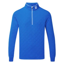 FootJoy Diamond Jacquard Chill-Out 1/4 Zip Golf Pullover