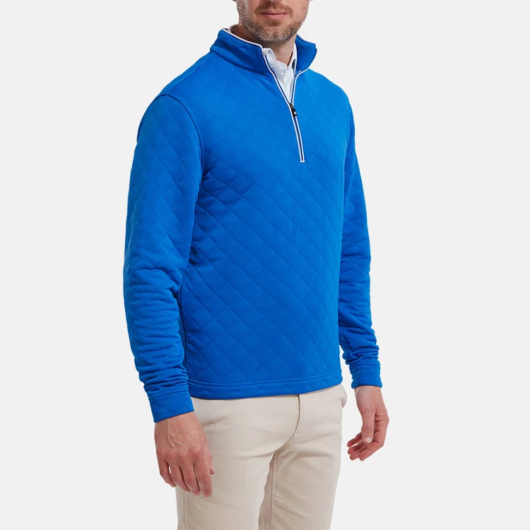 FootJoy Diamond Jacquard Chill-Out 1/4 Zip Golf Pullover 4 FootJoy Diamond Jacquard Chill-Out 1/4 Zip Golf Pullover - Image 4