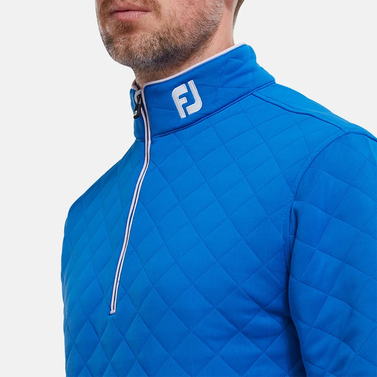 FootJoy Diamond Jacquard Chill-Out 1/4 Zip Golf Pullover 5 FootJoy Diamond Jacquard Chill-Out 1/4 Zip Golf Pullover - Image 5