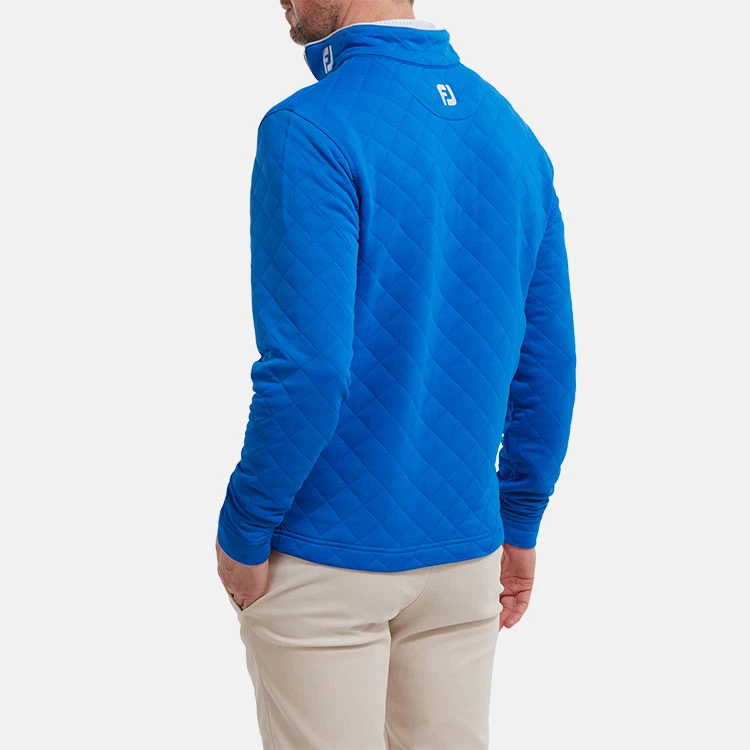 FootJoy Diamond Jacquard Chill-Out 1/4 Zip Golf Pullover 6 FootJoy Diamond Jacquard Chill-Out 1/4 Zip Golf Pullover - Image 6