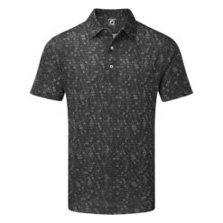 FootJoy Digital Camo FJ Print Lisle Golf Polo Shirt