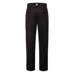 FootJoy HydroKnit Waterproof Golf Pants 4 FootJoy HydroKnit Waterproof Golf Pants -Calla Golf Club Shop FootJoy AW20 HydroKnit Waterproof Trousers Black 92966 Code WPFOO010 back
