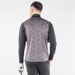 Galvin Green Dason Insula Golf Jacket 11 Galvin Green Dason Insula Golf Jacket -Calla Golf Club Shop Galvin Green AW22 DASON G134007 GRANITE GREY BLACK Model 3