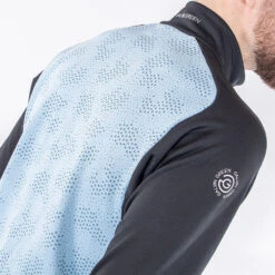 Galvin Green Dason Insula Golf Jacket 10 Galvin Green Dason Insula Golf Jacket -Calla Golf Club Shop Galvin Green AW22 DASON G134067 BLUE BELL BLACK Model 2