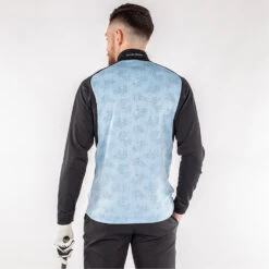 Galvin Green Dason Insula Golf Jacket 11 Galvin Green Dason Insula Golf Jacket -Calla Golf Club Shop Galvin Green AW22 DASON G134067 BLUE BELL BLACK Model 3