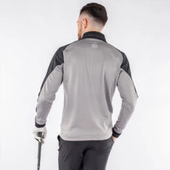 Galvin Green Daxton Insula Golf Pullover 14 Galvin Green Daxton Insula Golf Pullover -Calla Golf Club Shop Galvin Green AW22 DAXTON G124270 SHARKSKIN BLACK WHITE model 3