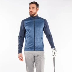 Galvin Green Dane Insula Golf Jacket -Calla Golf Club Shop Galvin Green SS22 Dane Insula Full Zip Jacket G125033 Code SWGAL358 M Ensign Blue Navy Model 1