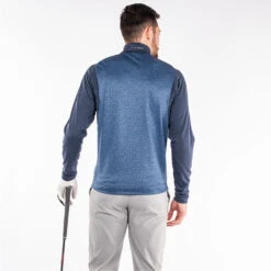 Galvin Green Dane Insula Golf Jacket -Calla Golf Club Shop Galvin Green SS22 Dane Insula Full Zip Jacket G125033 Code SWGAL358 M Ensign Blue Navy Model 3