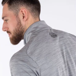 Galvin Green Dennis Insula Golf Jacket -Calla Golf Club Shop Galvin Green SS22 Dennis Insula Full Zip Jacket G125170 Code SWGAL361 M Light Grey Model 2