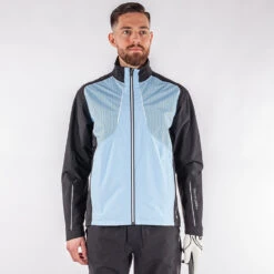 Galvin Green Albert Waterproof Golf Jacket 12 Galvin Green Albert Waterproof Golf Jacket -Calla Golf Club Shop Galvin Green SS22 Albert Waterproof Jacket G130067 WJGAL430 Blue bell Black White Model 1