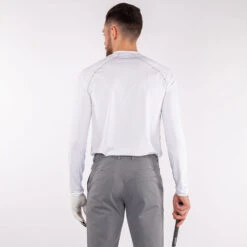 Galvin Green Enzo Golf Base Layer 11 Galvin Green Enzo Golf Base Layer -Calla Golf Club Shop Galvin Green SS22 Enzo Thermal Base Layer G128601 Code BLGAL049 M White Cool Grey Model 3