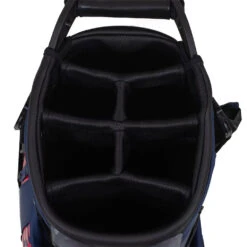 J.Lindeberg Play ST Golf Stand Bag -Calla Golf Club Shop J Lindeberg Play ST Golf Stand Bag Swirl Red JL Navy Barbados Cherry 4
