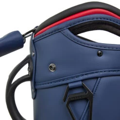 J.Lindeberg Print Golf Tour Staff Bag -Calla Golf Club Shop J Lindeberg Print Golf Tour Staff Bag Bridge Swirl Red JL Navy Barbados Cherry 4