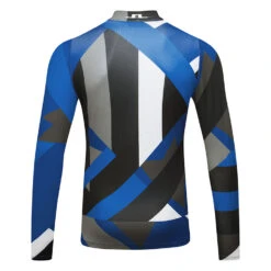J.Lindeberg Aello Print Golf Base Layer -Calla Golf Club Shop J. Lindeberg GMJT06853 O461 M Aello Soft Compression Print BLLIN007 Blue Flag Patchwork Back