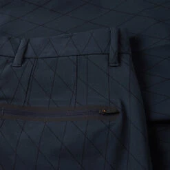 J.Lindeberg Active Argyle Golf Shorts -Calla Golf Club Shop J.Lindeberg SS22 Active Argyl Golf Short P1345071 Navy Detail