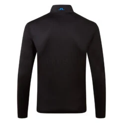 J.Lindeberg Bran 1/4 Zip Golf Sweater -Calla Golf Club Shop J.Lindeberg SS22 Bran 1 4 Zip Golf Sweater GMJS06479 9999 SWLIN074 Black Back