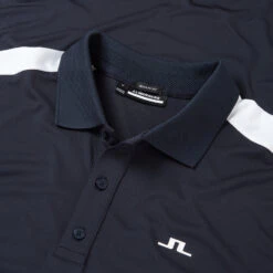 J.Lindeberg Andie Golf Polo Shirt -Calla Golf Club Shop J.Lindeberg SS23 Andi Regular Fit Polo GMJT09663 6855 SHLIN203 JL Navy Detail