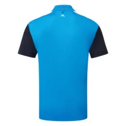 J.Lindeberg Andie Golf Polo Shirt 5 J.Lindeberg Andie Golf Polo Shirt -Calla Golf Club Shop J.Lindeberg SS23 Andi Regular Fit Polo GMJT09663 O175 SHLIN205 Brilliant Blue Back