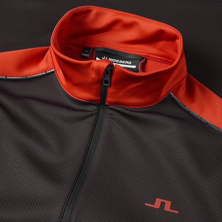 J.Lindeberg Terry 1/4 Zip Golf Sweater 2 J.Lindeberg Terry 1/4 Zip Golf Sweater - Image 2