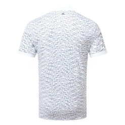 J.Lindeberg Tour Tech Print Golf Polo Shirt -Calla Golf Club Shop J.Lindeberg SS23 Tour Tech Reg Fit Print Polo GMJT07644 A035 SHLIN171 Back