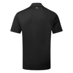 J.Lindeberg Diamond Golf Polo Shirt -Calla Golf Club Shop J.Lindeberg GMJT06475 9999 M Diamond Regular Fit Polo Black Back