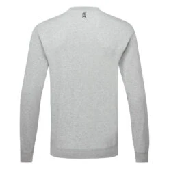 Nike Frank Crew Neck Golf Sweater -Calla Golf Club Shop Nike AW22 TW Graphic Crew Neck Sweater DN1961 063 SWNIK259 S Grey Heather White Back