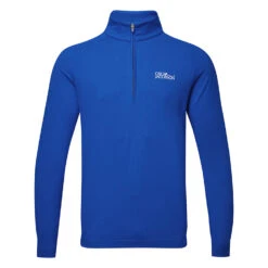 Oscar Jacobson Lawton Tour 1/4 Zip Golf Sweater