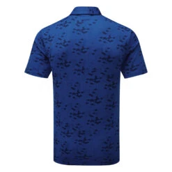Ping Rae Golf Polo Shirt -Calla Golf Club Shop Ping SS22 Rae Polo Shirt P03523 149 Code SHPIN300 M Blue Surf Back