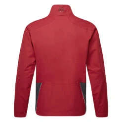 Ping Sensor Dry Waterproof Golf Jacket -Calla Golf Club Shop Ping SS22 Sensor Dry Waterproof Jacket P03490 FA09 Code WJPIN067 M Firebrick Asphalt Back