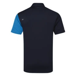 Ping Mack Golf Polo Shirt 5 Ping Mack Golf Polo Shirt -Calla Golf Club Shop Ping SS23 Mack Polo Shirt P03576 DN90 SHPIN340 Danube Navy Multi Back