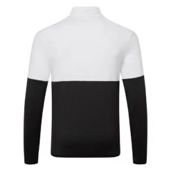 Ping Nexus 1/2 Zip Golf Sweater -Calla Golf Club Shop Ping SS23 Nexus 1 4 Zip Sweater P03578 090 SWPIN173 Black White Back