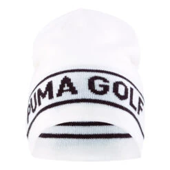 Puma Performance Golf Beanie 5 Puma Performance Golf Beanie -Calla Golf Club Shop Puma Golf Performance Beanie Bright White Puma Black 3