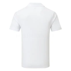 Puma Breakaway Golf Polo Shirt -Calla Golf Club Shop Puma SS22 Breakaway Polo Shirt 535048 05 Code SHPUM600 M Bright White Marina Back